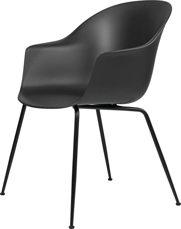 Bat Chair Dining Chair Indoor / Outdoor Frame Black Gubi